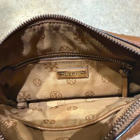 Tory Burch Tan Leather Crossbody Bag - Picture 5 of 6